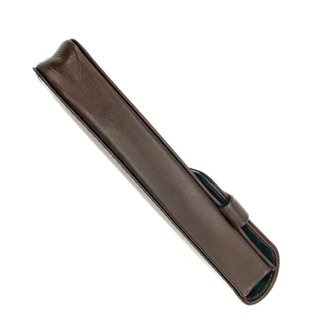 筆記具 OLD COACH pen holder leather