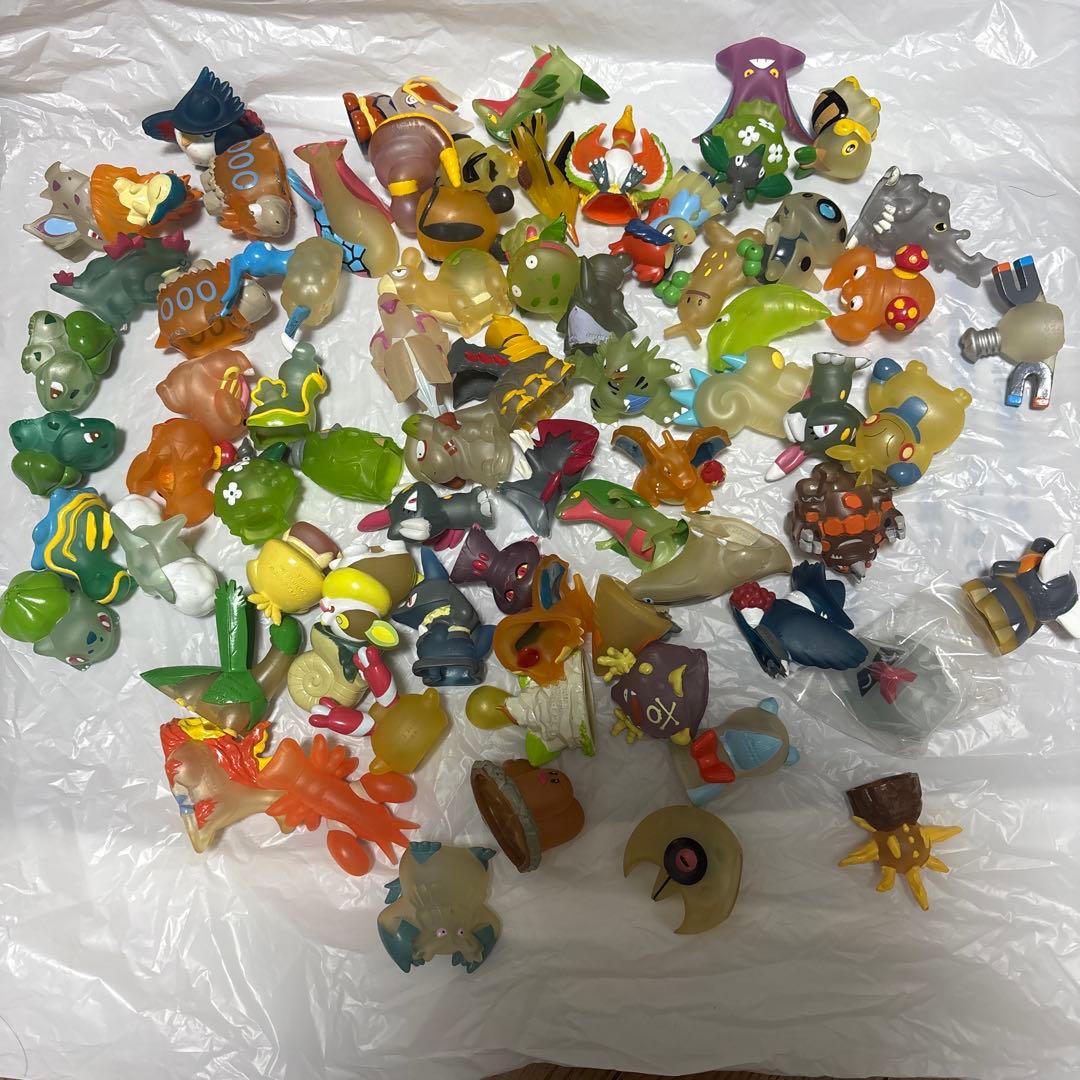 希少 ポケモンキッズ クリア ドガース フシギダネ 指人形 ポケモン フィギュア