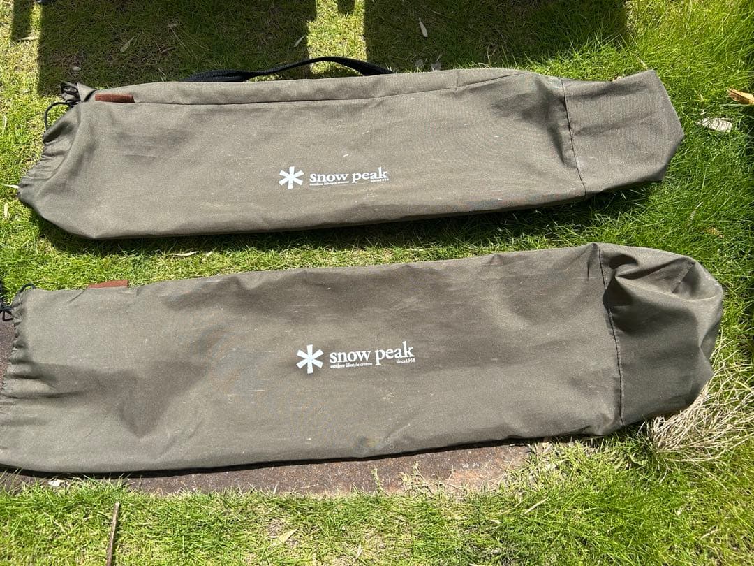 スノーピーク チェア2脚セット　ブラウン