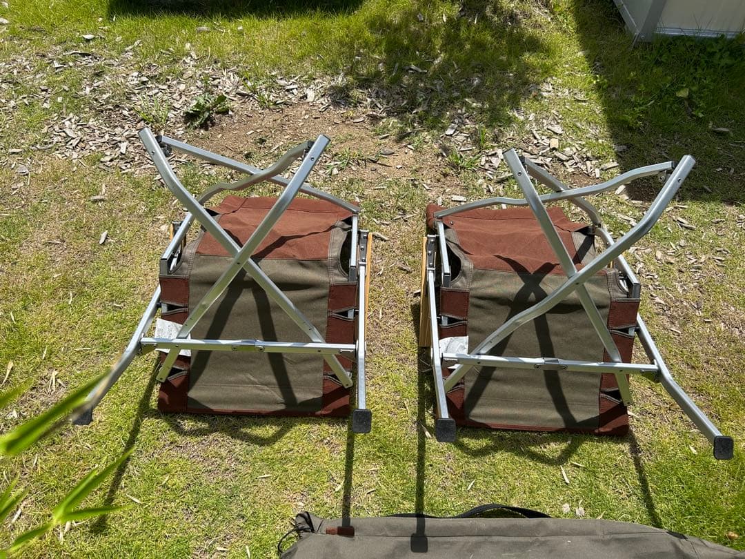 スノーピーク チェア2脚セット　ブラウン