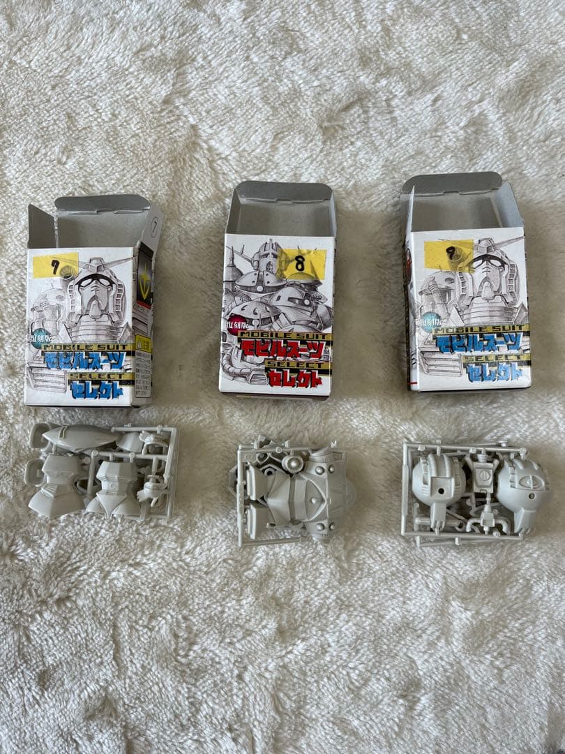 森永　チョコスナック　機動戦士ガンダム モビルスーツセレクト　復刻版 Vol.2