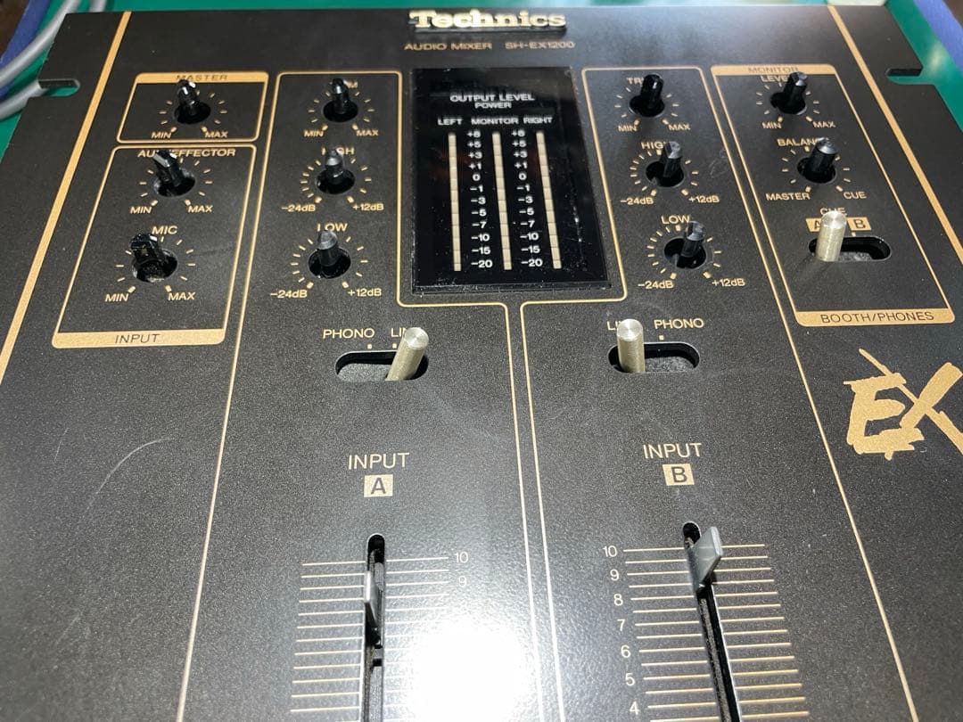 Technics テクニクス　SH-EX1200 メンテナンス　予備CHフェーダ
