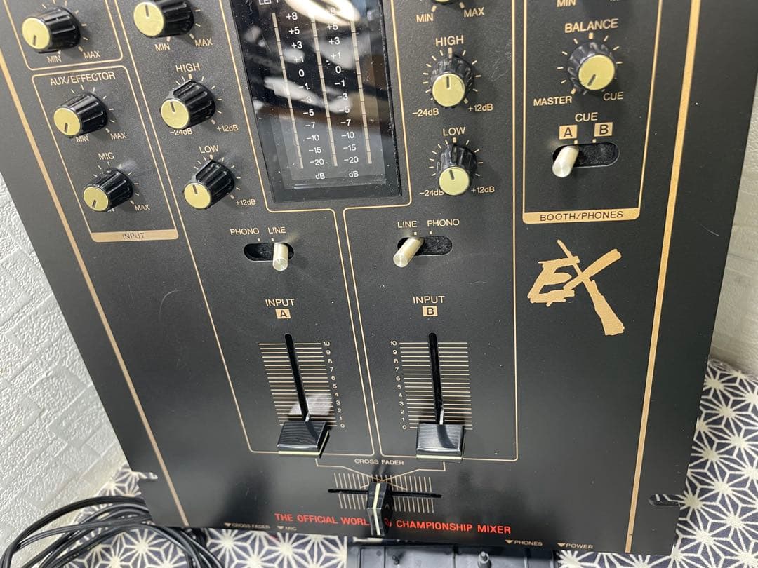 Technics テクニクス　SH-EX1200 メンテナンス　予備CHフェーダ