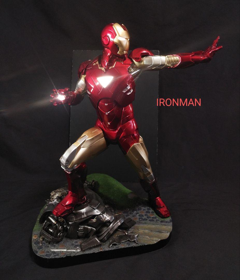 ★未使用 レア品 アイアンマン Mk6 大型 フィギュア 50cm マーク6