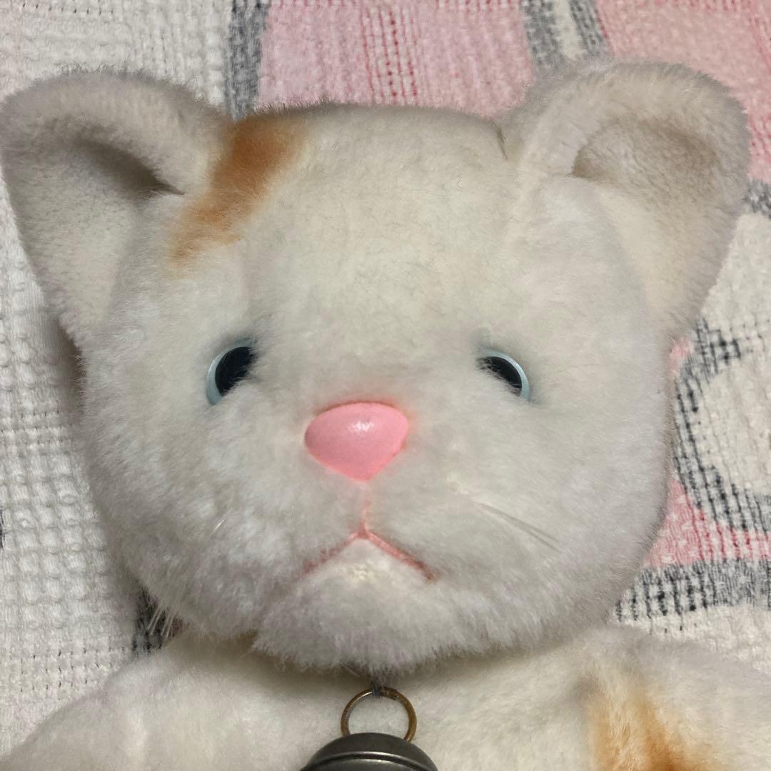 昭和レトロ　ヴィンテージ　 株エルフ　猫　ぬいぐるみ　中古品　日本製
