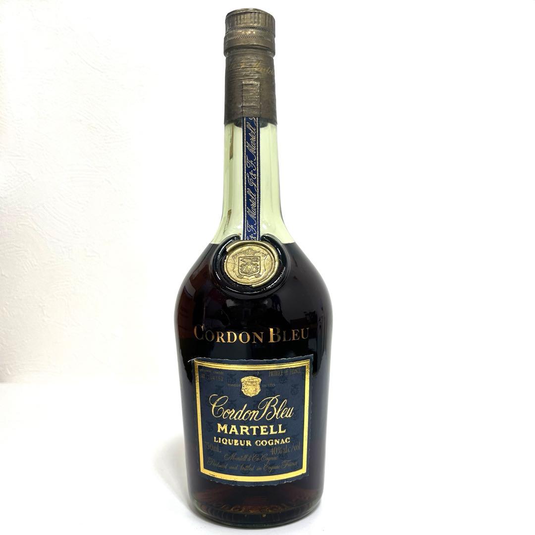 【未開栓】マーテル コルドンブルー コニャック ブランデー　グリーンボトル