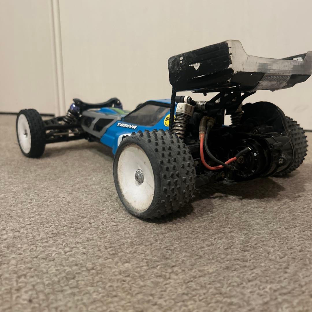 タミヤDT03レーシングファイター メカ付きスポチュン黒缶