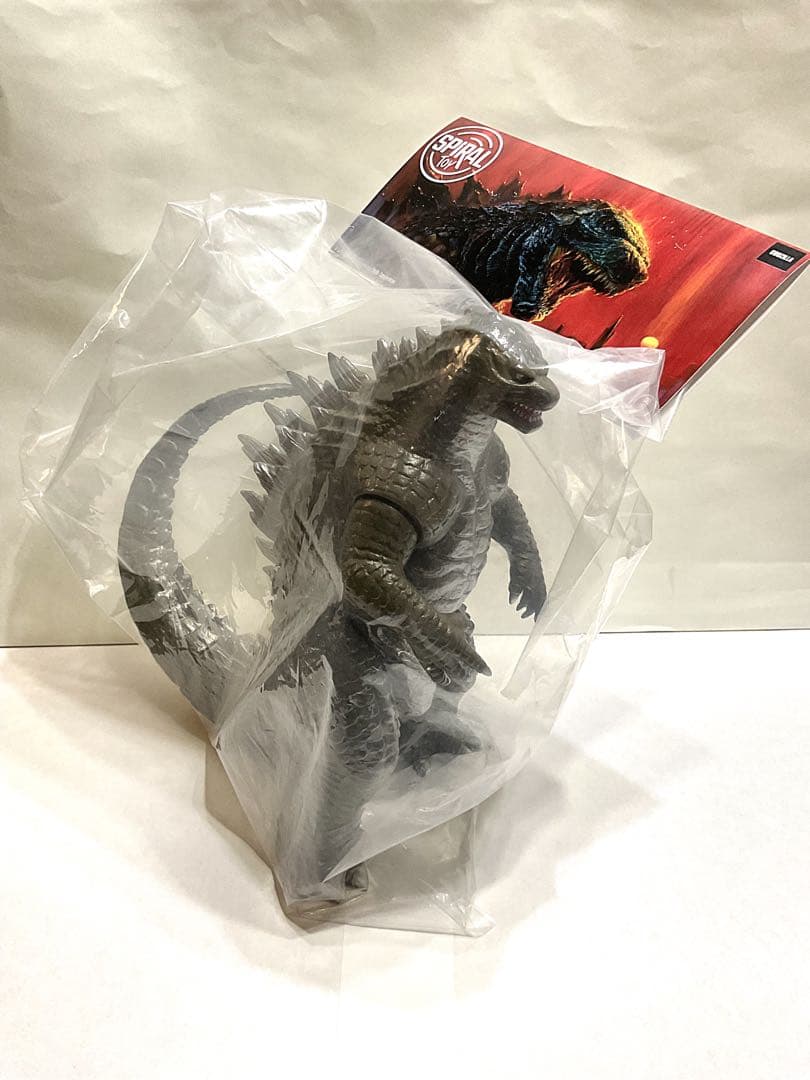 北米限定販売100個 SPIRAL TOY ゴジラ2014 ソフビ