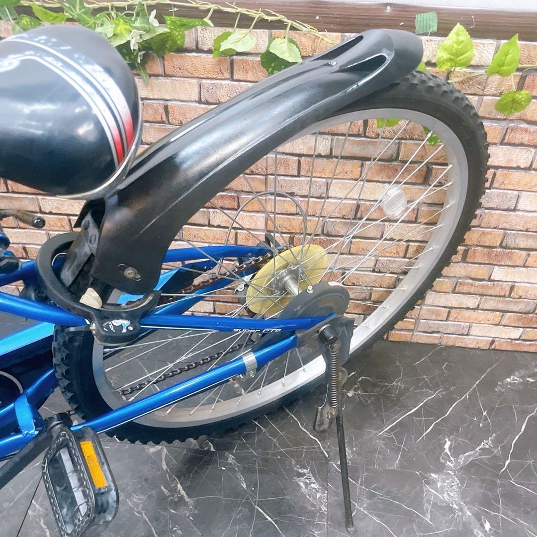 【43】子供用自転車 子供車 TACKLE BOY ブルー 26インチ