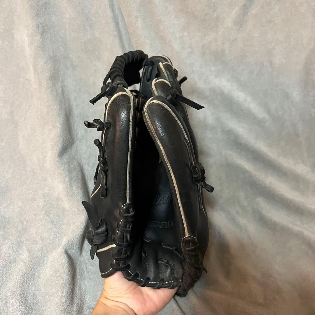 ミズノ　ビューリーグ　ソフトボールグローブ 右投げ用　青ビュー　Mマーク