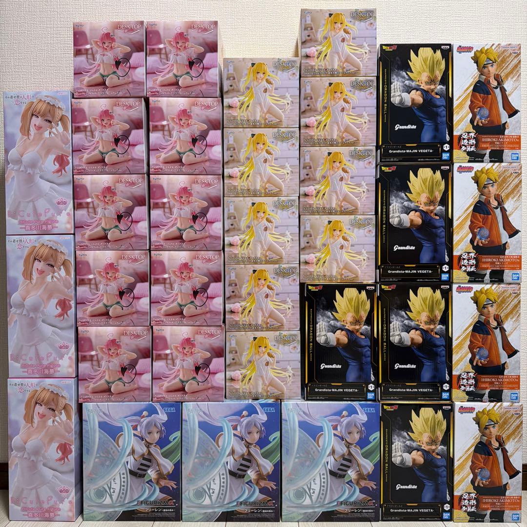 ①プライズフィギュア34個まとめ売り