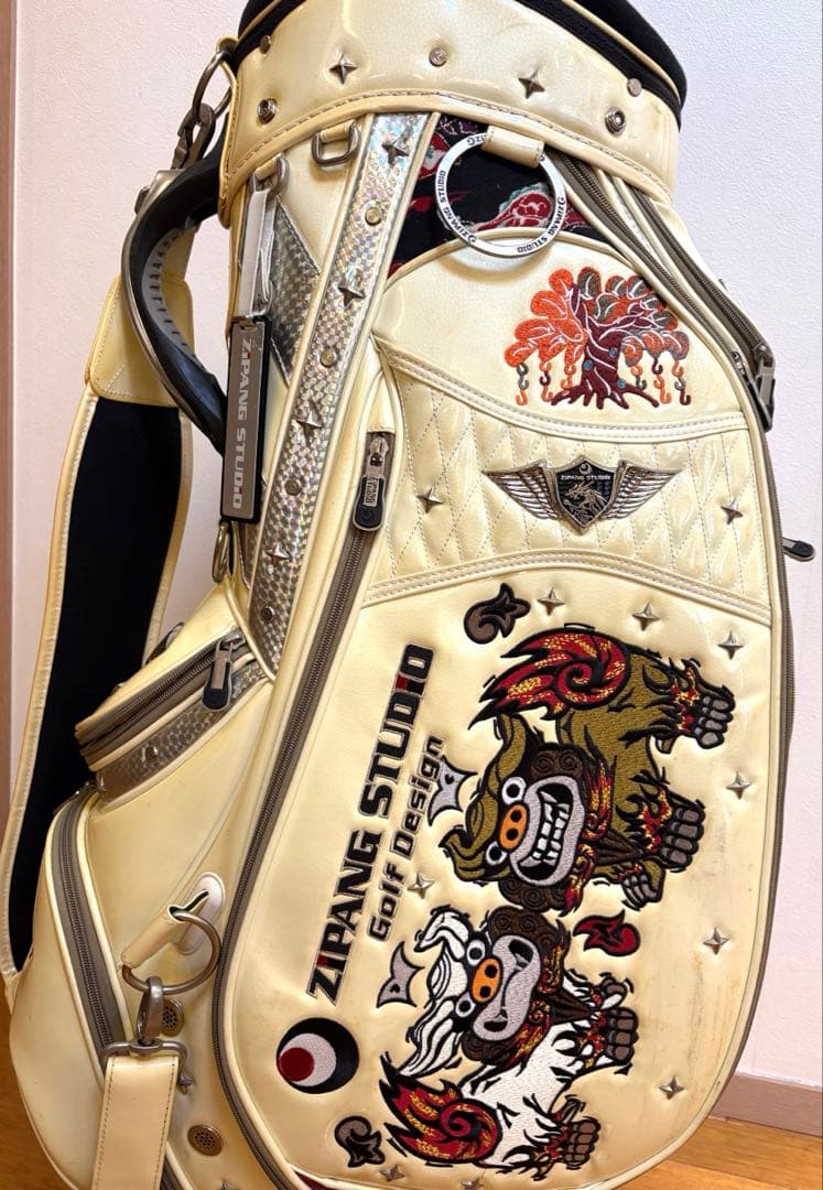 【希少】琉球ゴルフ　GIPANG STUDIO 入手困難 キャディーバッグ☆
