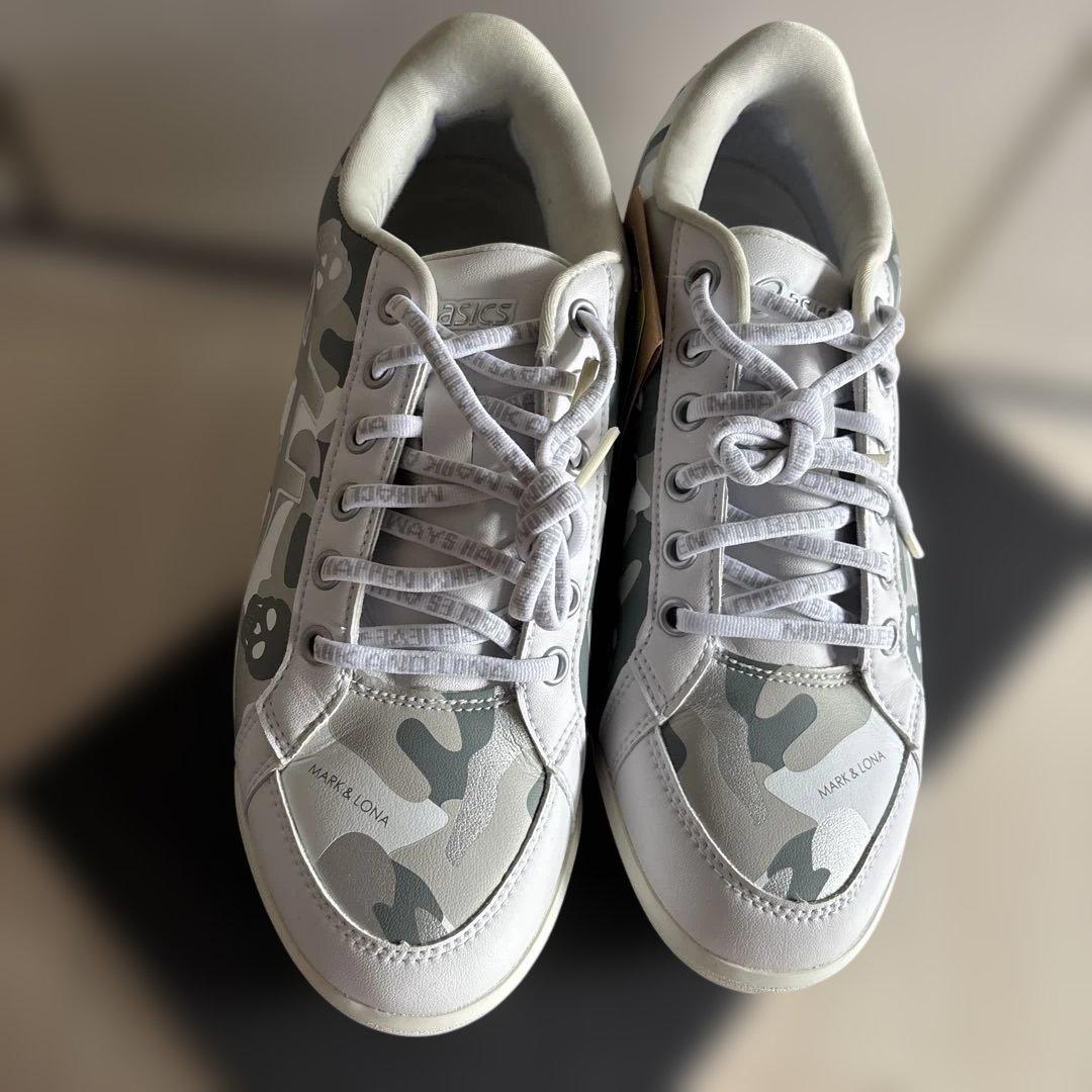 希少品ASICS MARK & LONA カモフラージュ ゴルフシューズキムタク