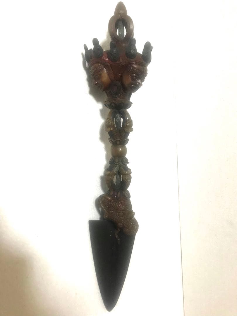 チベット密教　法具　プルパ　ネパール　アンティーク　骨董品