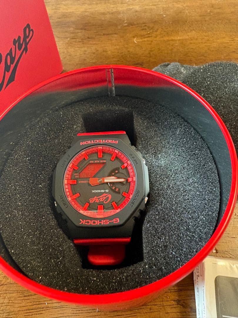 G-SHOCK 2025 限定モデル 赤黒