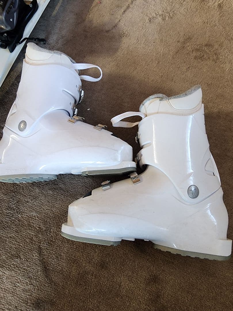 Hartレディースカービンクスキーセット☆ブーツ23.5☆ストック付き