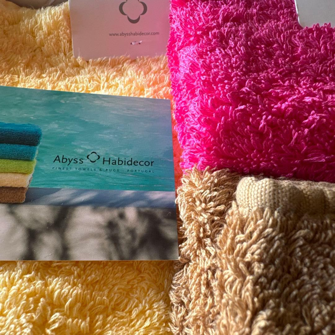 Abyss Habidecor タオルセット 3枚入り　定価¥15070