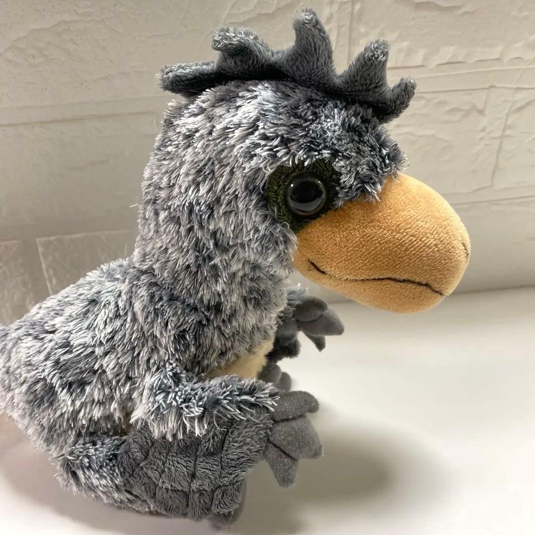 恐竜　トロオドフォルモスス　鳥類　ぬいぐるみ　激レア　グレー　匿名配送