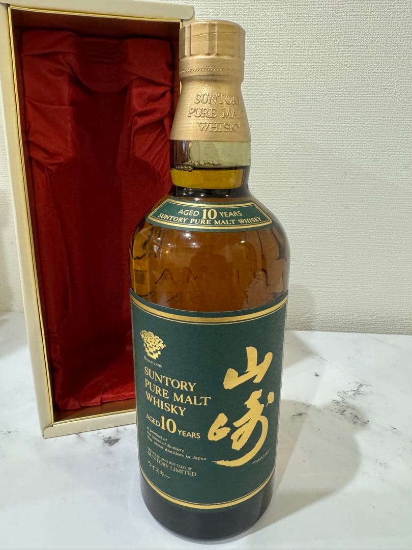 サントリー 山崎 ピュアモルト10年 白箱入り（未開封）