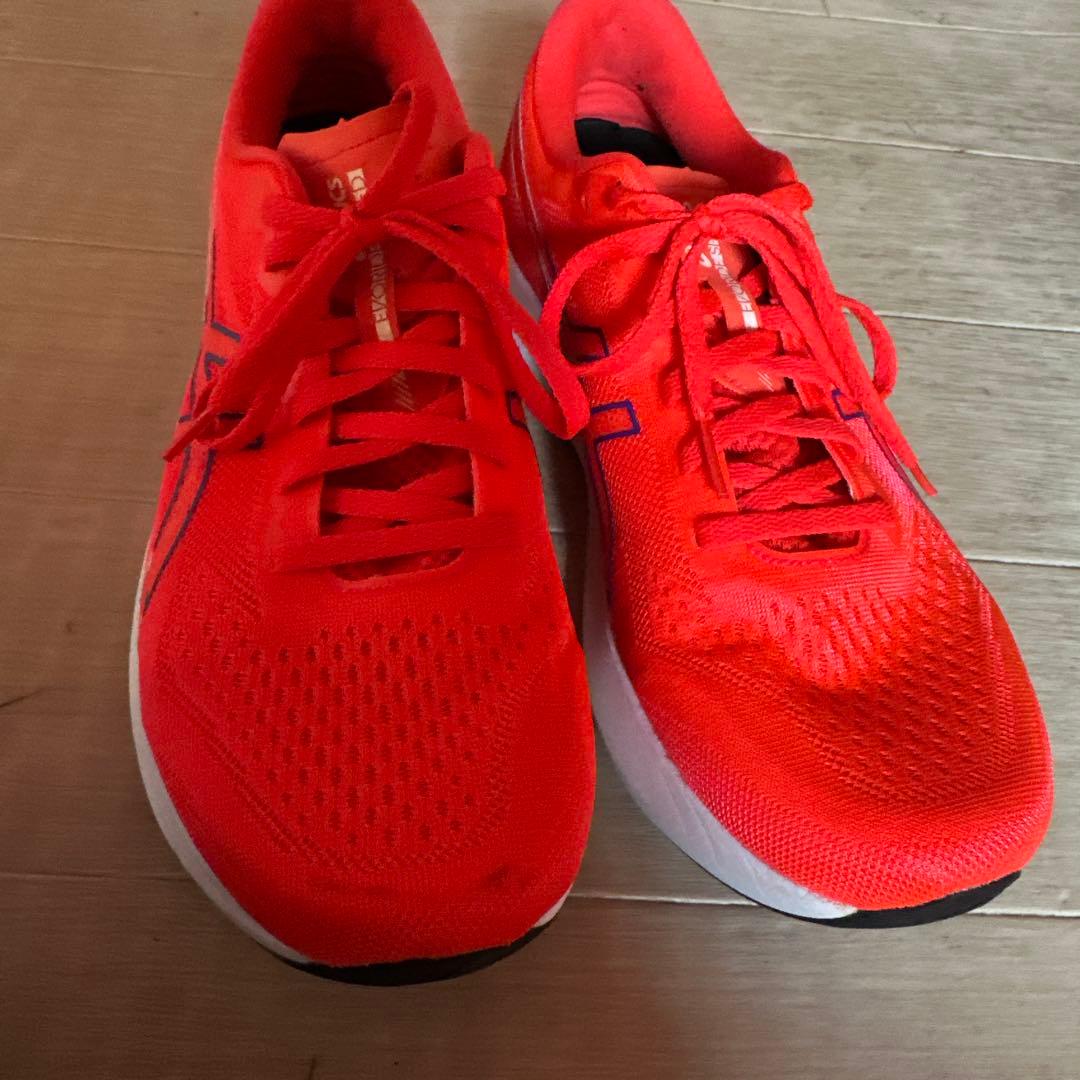 ASICS FFBlast+ オレンジ ランニングシューズ28cm