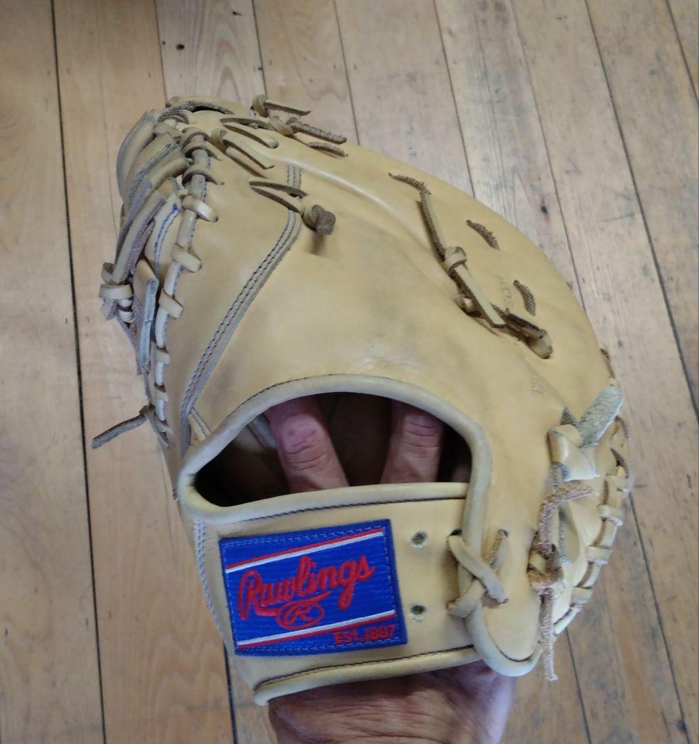Rawlings 軟式ファーストミット 大人左投げ用
