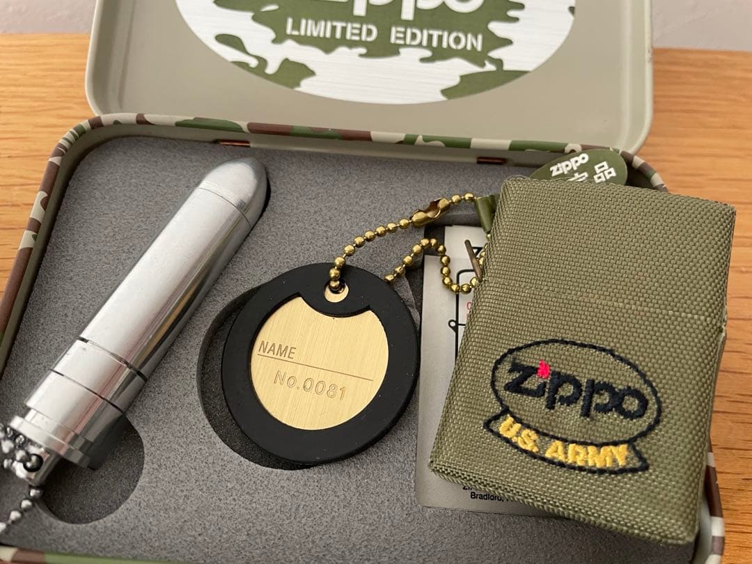 zippo ジッポーU.S. ARMY特別限定品LIMITED EDITION