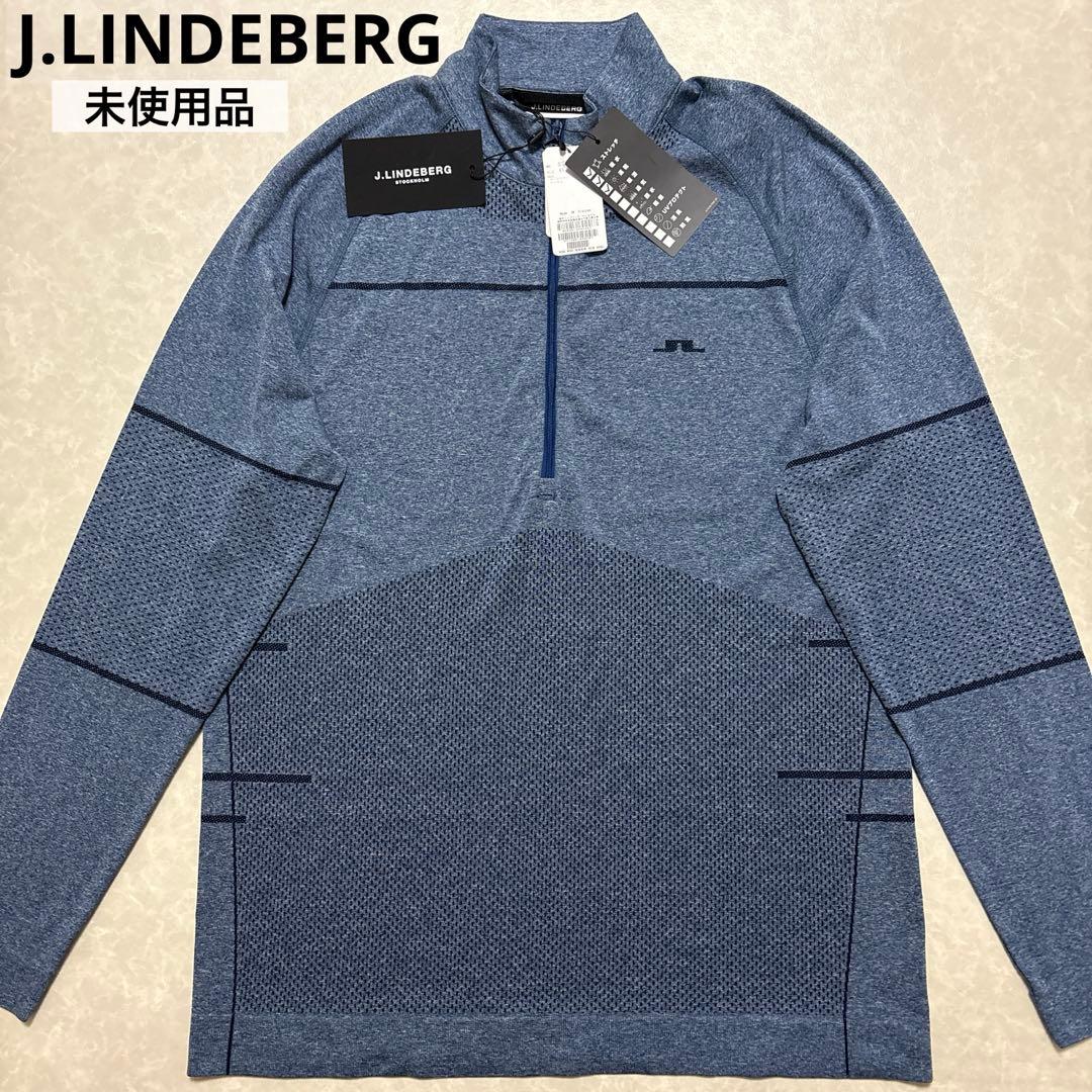 J.リンドバーグ★吸水★速乾★ストレッチ★ハーフジップシャツ【メンズ サイズL】