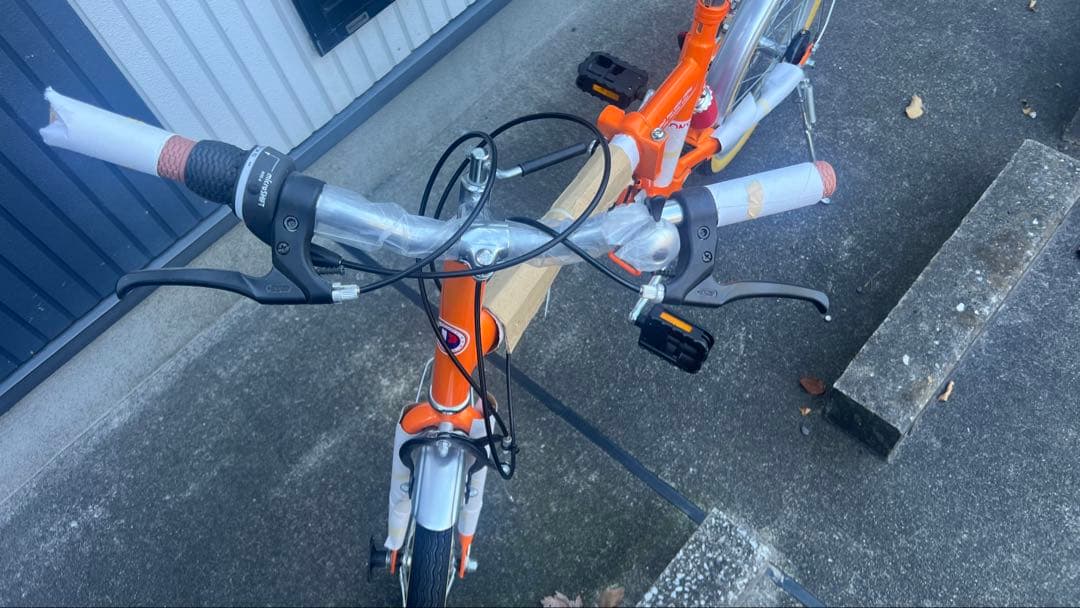 【屋内保管・新品未使用】パーソンズ　20インチ折り畳み自転車