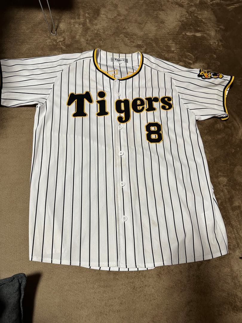 2023 阪神タイガース 佐藤輝明 ユニフォーム Oサイズ ワッペンカスタム品