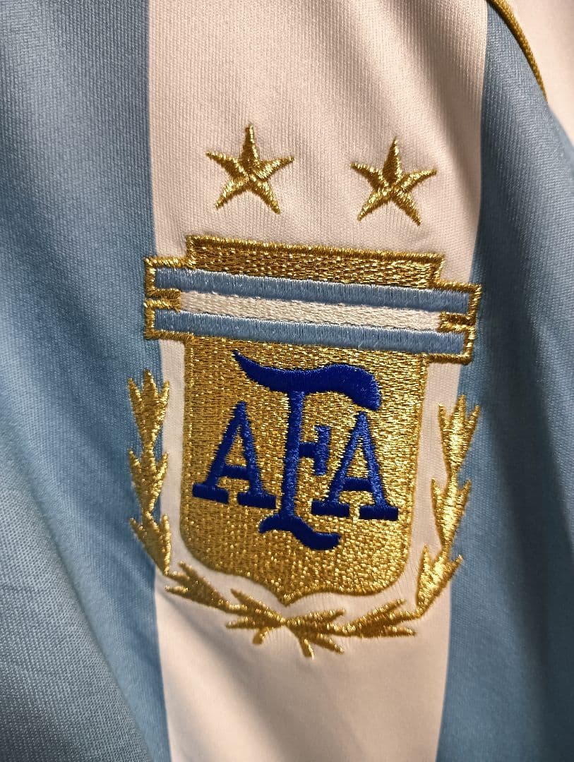 アディダス アルゼンチン代表 クレスポ ユニフォーム 06/07ホーム タグ付き