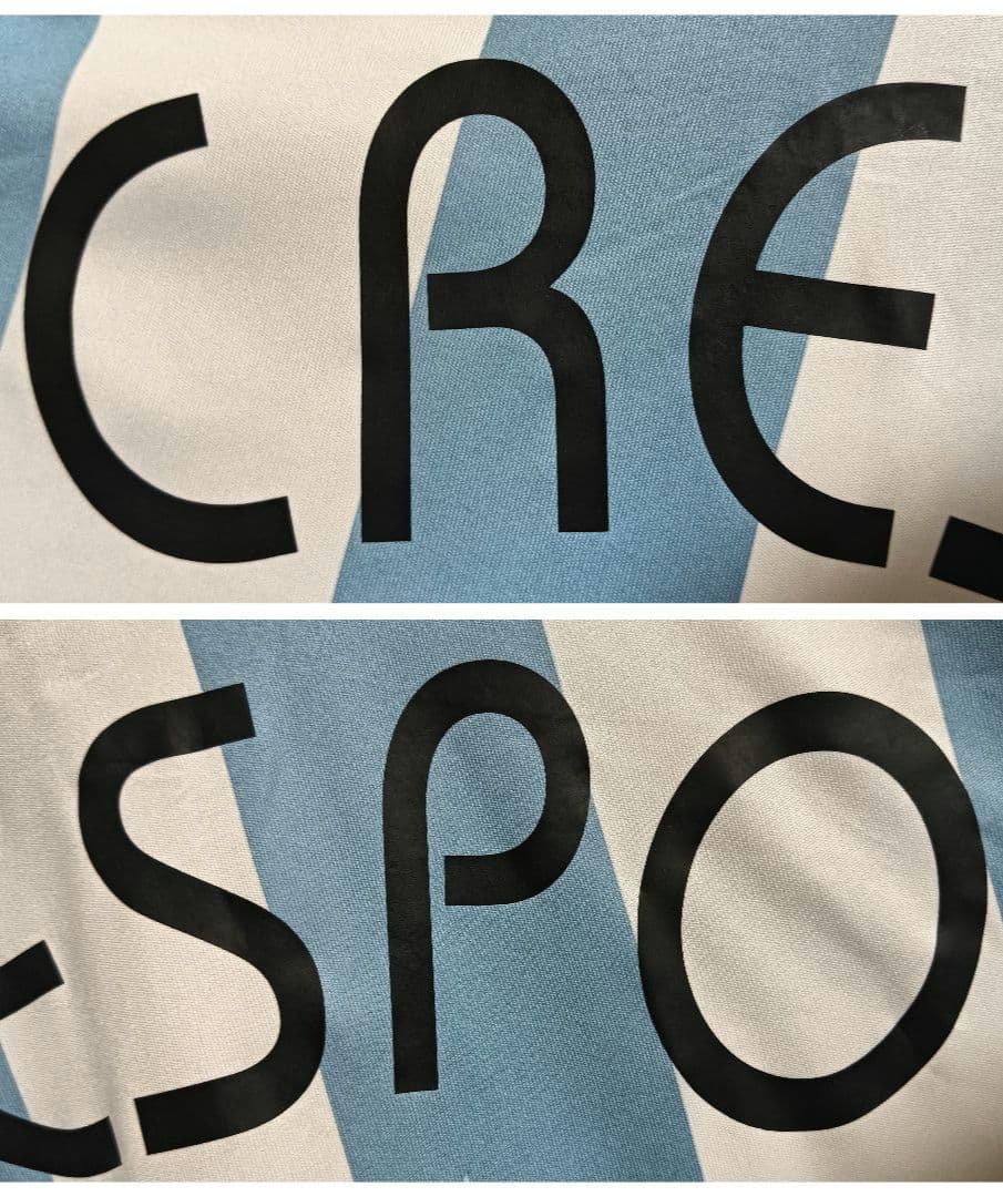 アディダス アルゼンチン代表 クレスポ ユニフォーム 06/07ホーム タグ付き