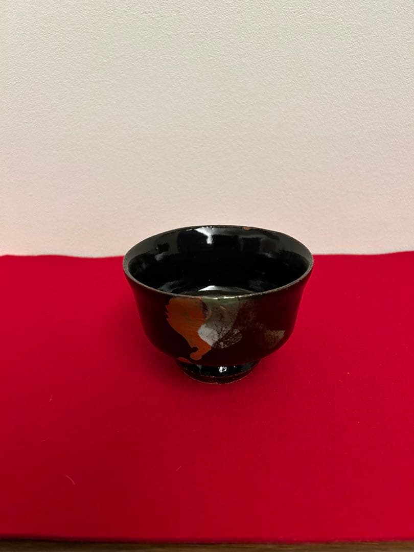 河井寛次郎作　三色椀