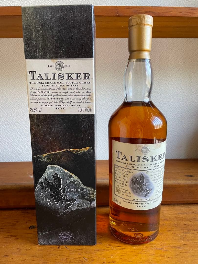 TALISKER モルトウイスキー 750ml 45.8% センターマップ 値下