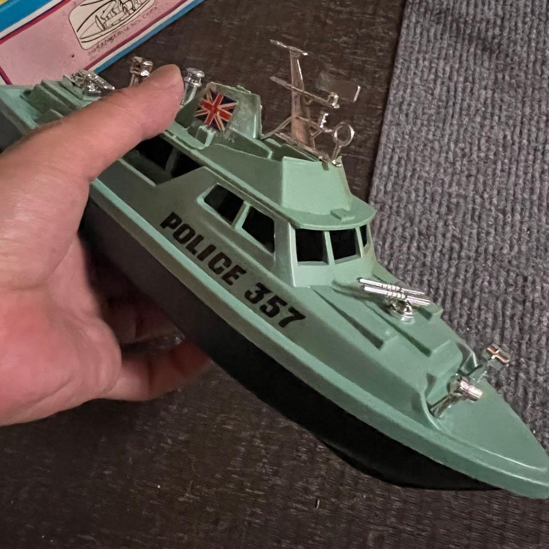電動チャンピオンボート レスキュー358 レーシングボート ポリス357ミニカー