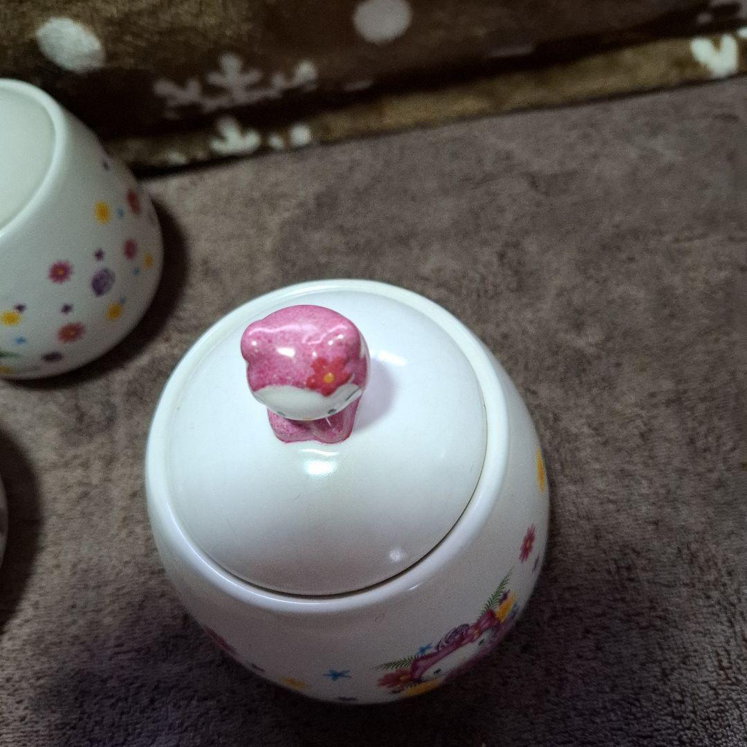 平成レトロ浜崎あゆみハローキティ ティーセット 陶器