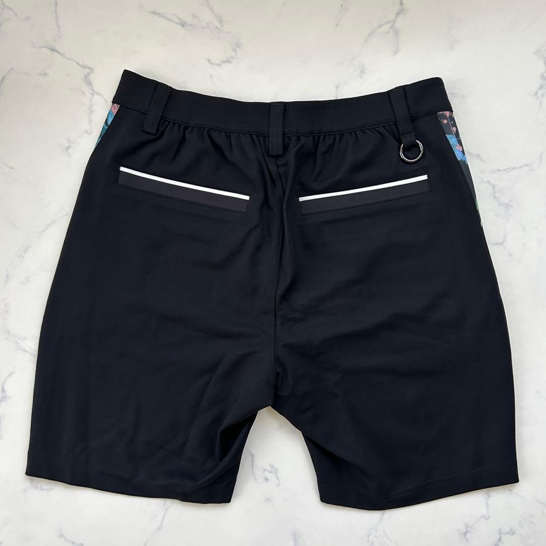 新品タグ付き マークアンドロナ 2025年モデル ハーフパンツ グラフィック