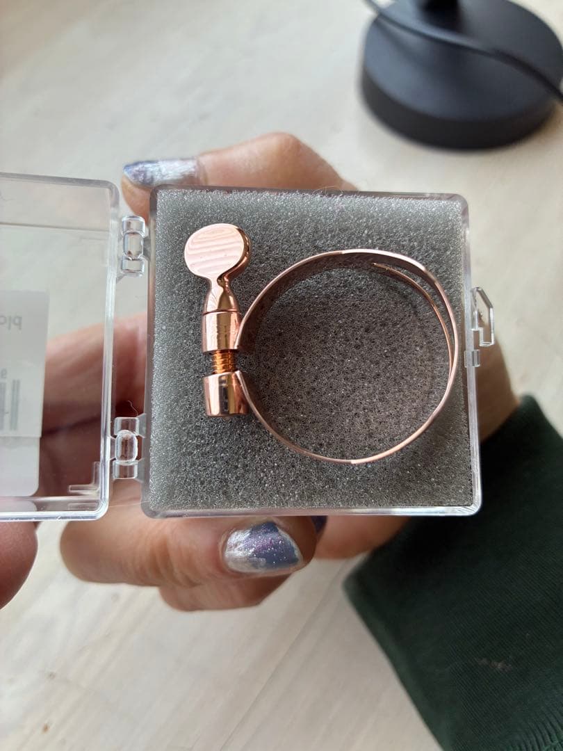 【未使用】 SELMER アルトサックス用 リガチャー ピンクゴールド