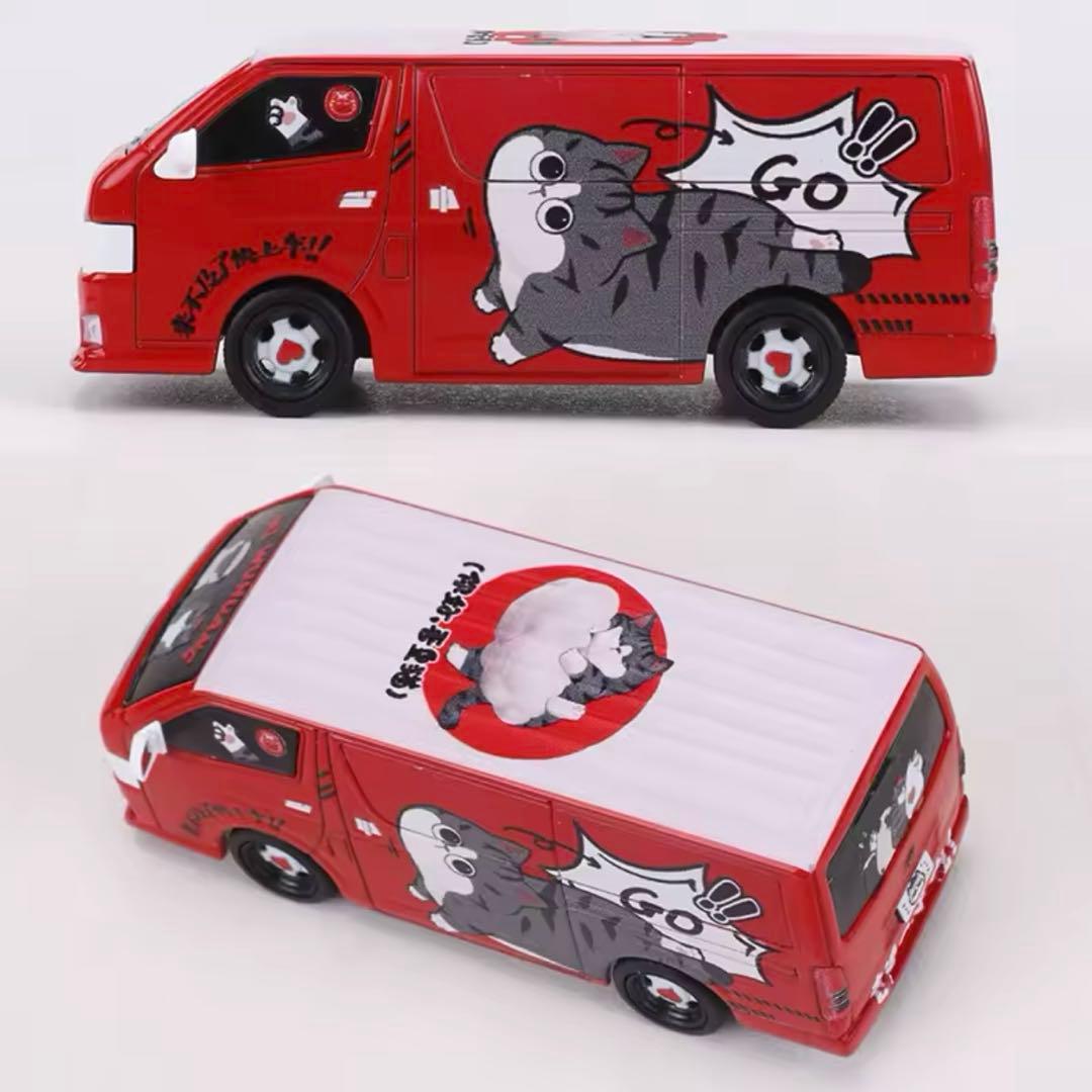 日本未発売品 トヨタ ハイエース ミニカー 5台セット