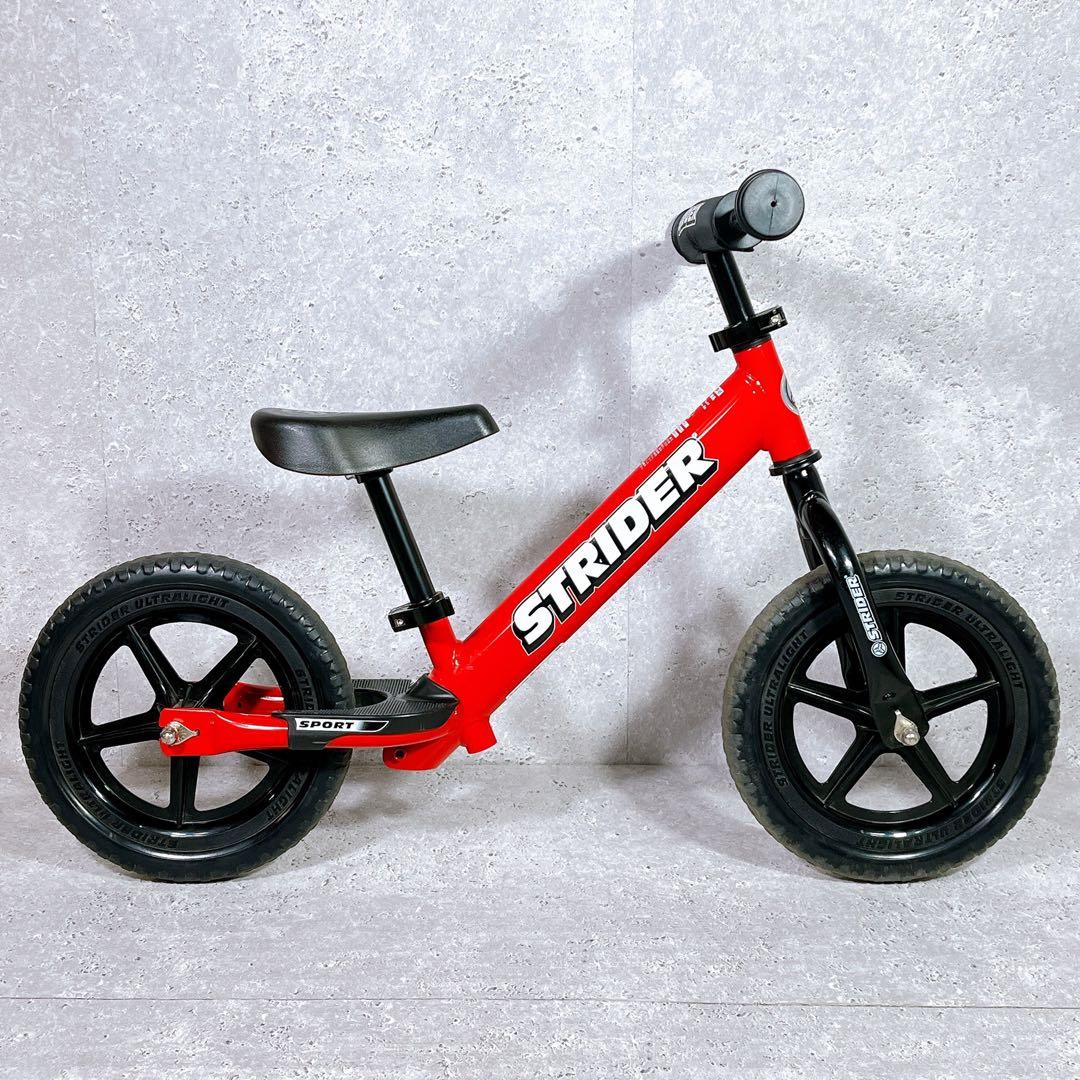良品 STRIDER スポーツモデル 12インチ レッド キッズサイクル