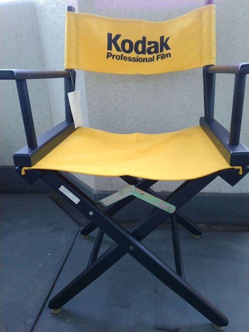 【【Kodak】コダック　ディレクターズチェアー　新品未使用！希少品！入手困難！