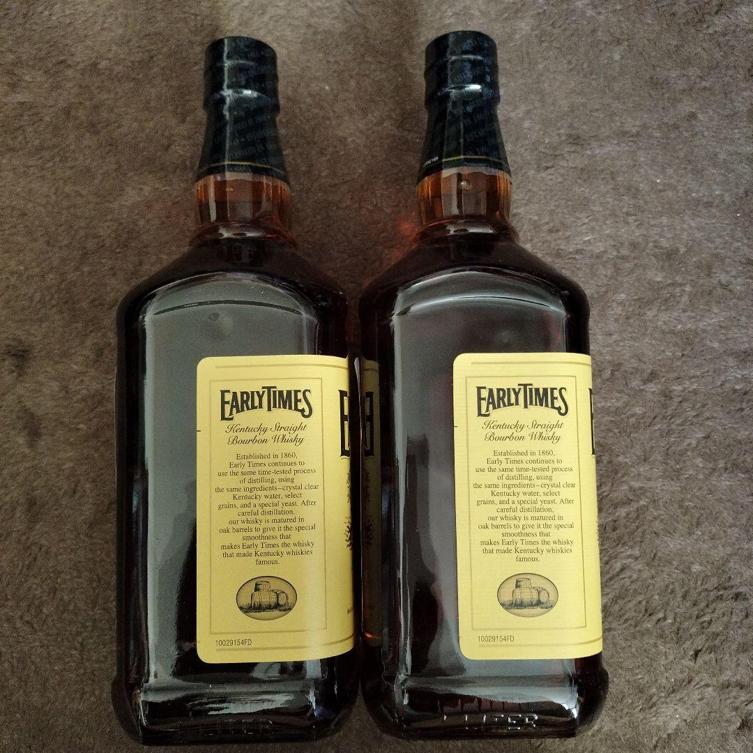 Early Times バーボン 1000ml 2本セット