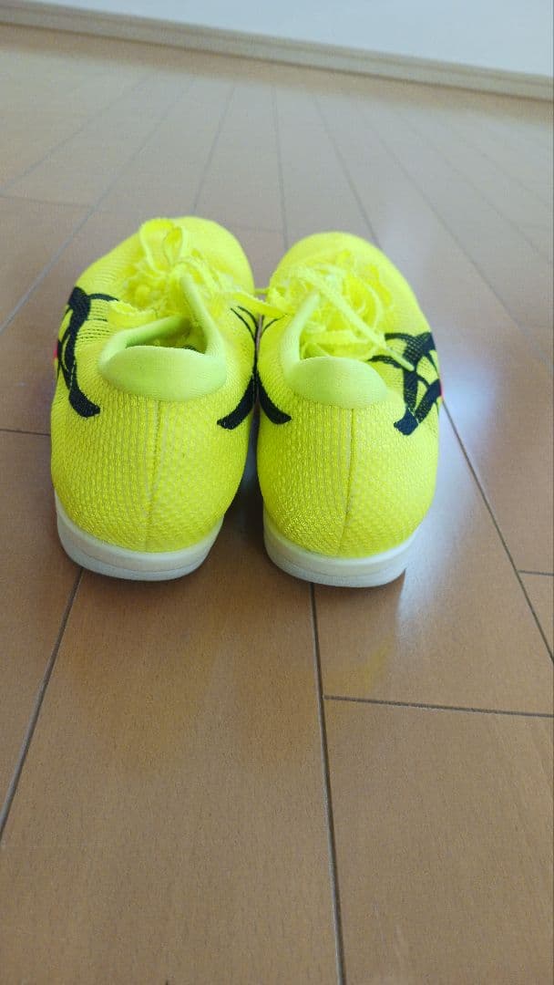 アシックス 陸上競技用スパイクシューズ 蛍光イエロー 25.0cm (ピン無し)