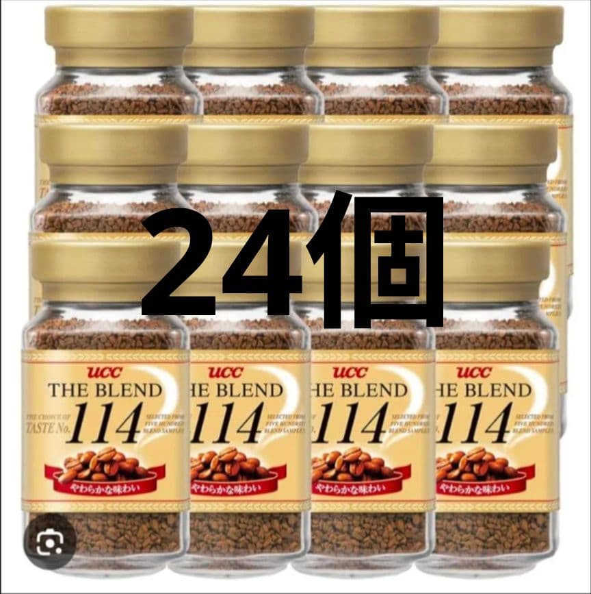 UCC ザ・ブレンド 114 インスタントコーヒー 24個セット