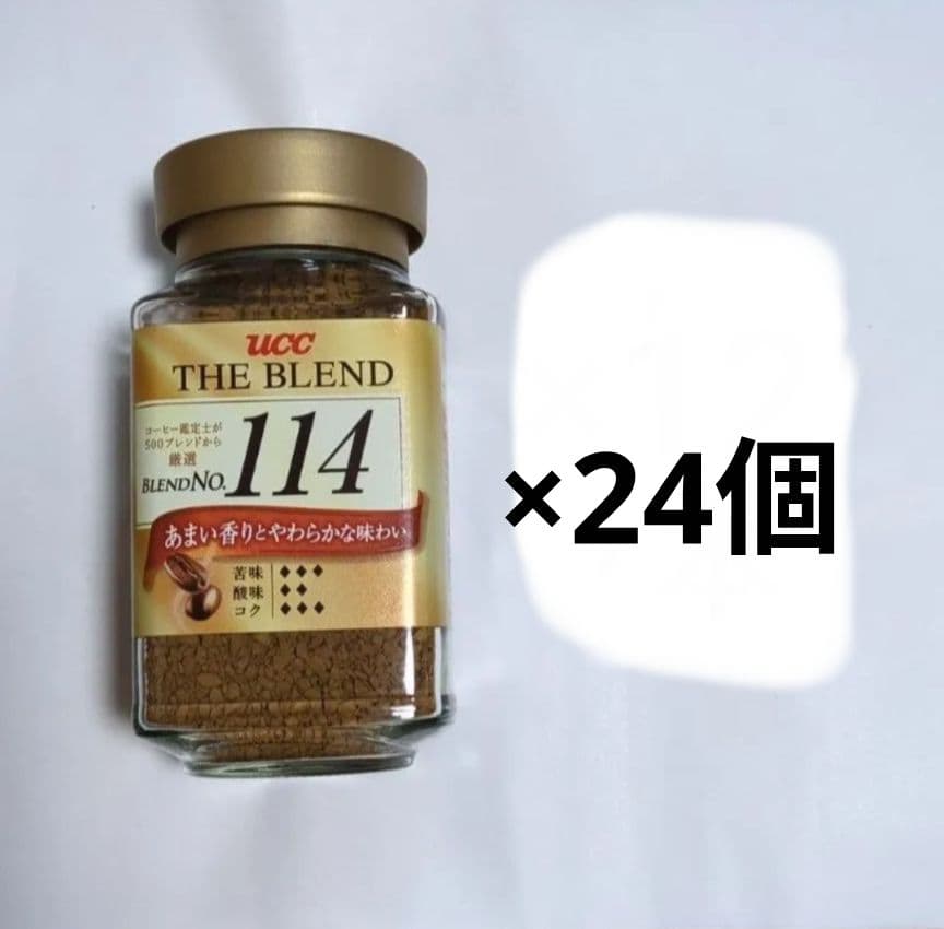 UCC ザ・ブレンド 114 インスタントコーヒー 24個セット