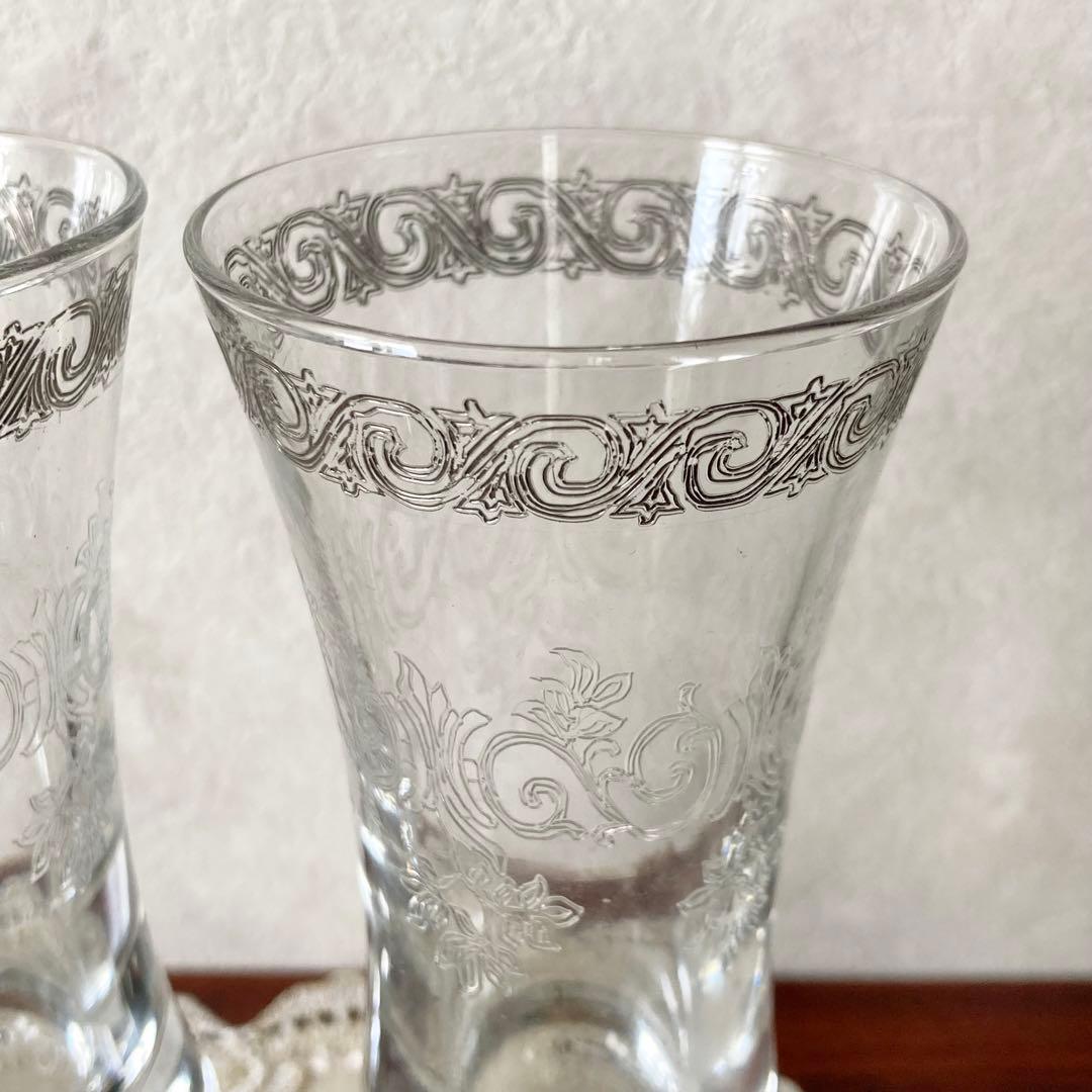 ヴェネツィアンガラス　シャンパンフルート　ムラーノガラス　メディチ　イタリア