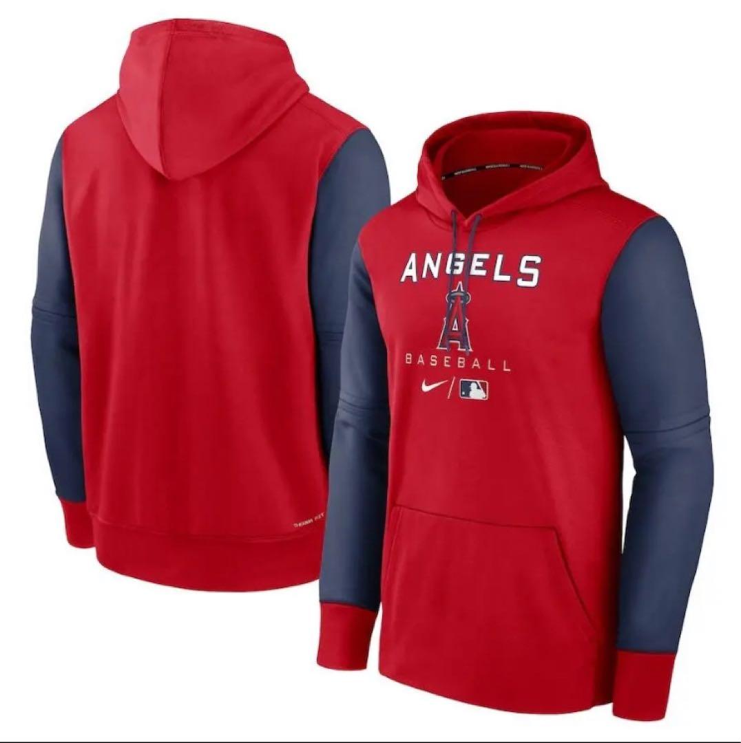 【希少】大谷翔平選手着用モデル　2022NIKE公式エンゼルスパーカー　M