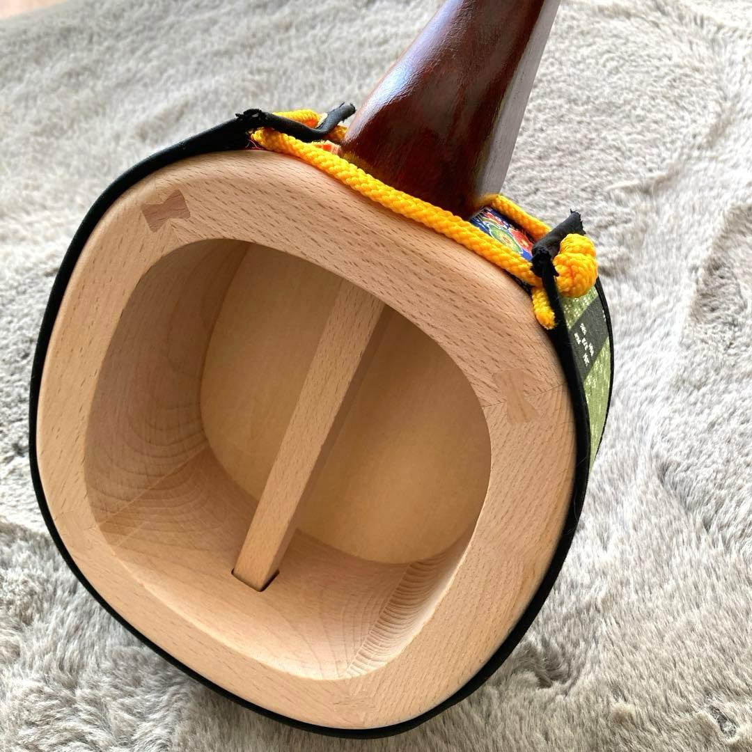 ウッド三線　ほぼ新品　美品　木製