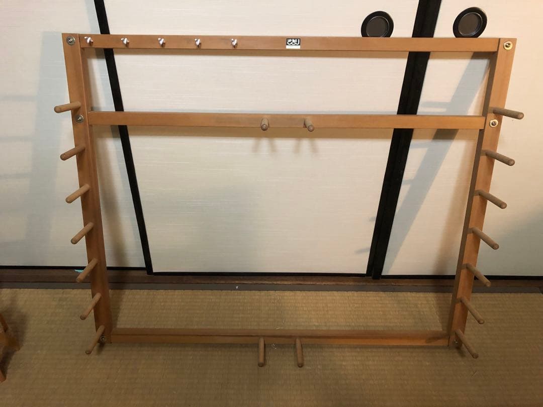 整経台　さをり　機織り道具　織り機