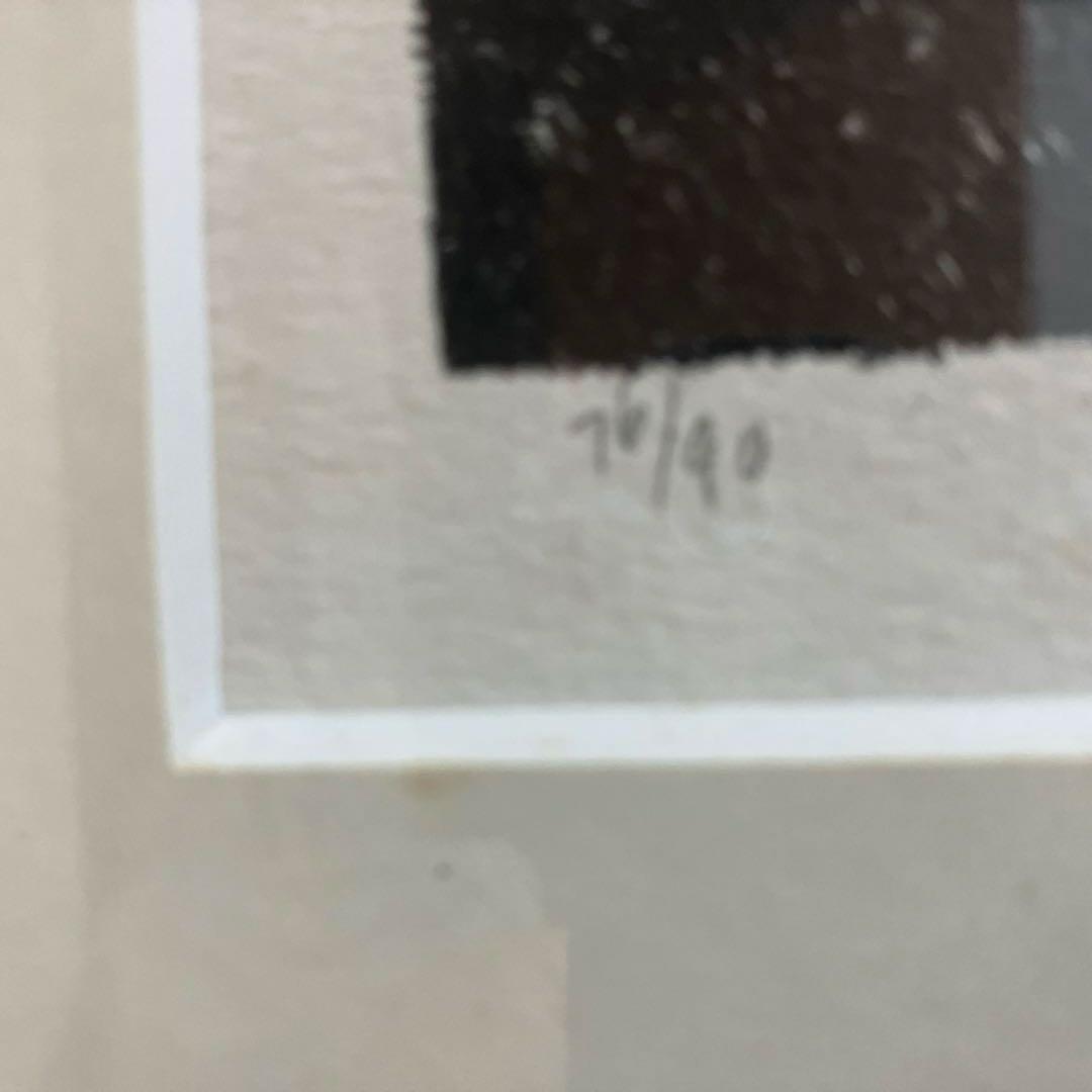 ロバート・キプニス　リトグラフ 風景画 画サイズ38㎝✖️31.5㎝保証書付