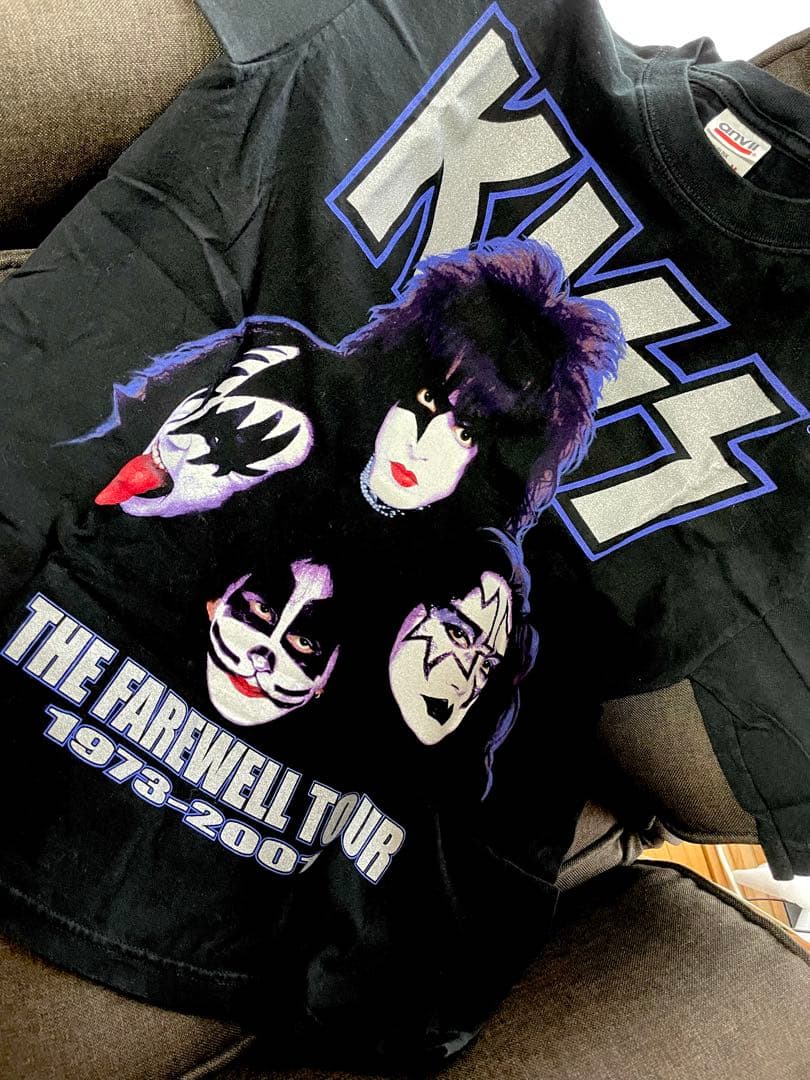 KISS フェアウェルツアー Tシャツ 1973-2001